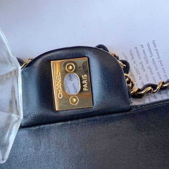 Chanel Lambskin Classic Small Double Flap Bag Black - Picture 6 of 13